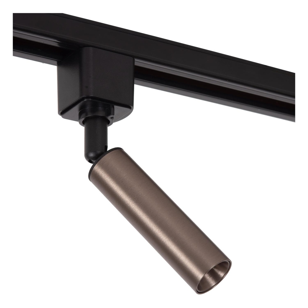 Lucide RailspotTrack Keoni 1-fase koffie bruin - 09961/01/97